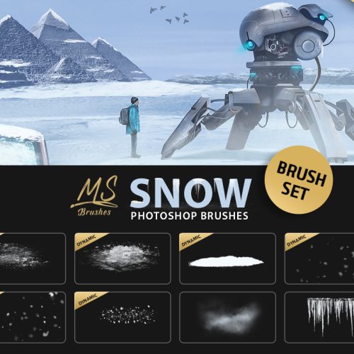 Snow Photoshop Brushes