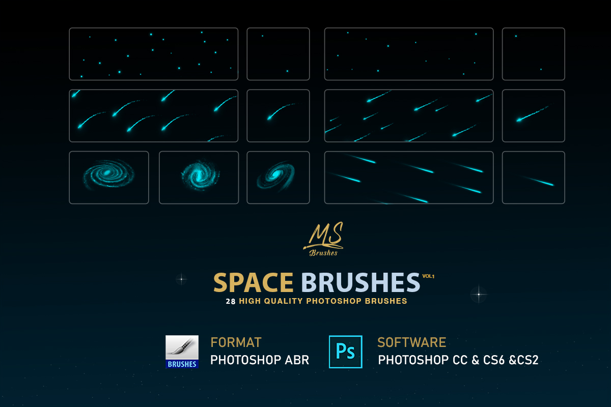 Space Photoshop Brushes