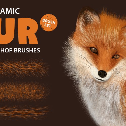 fur photoshop brushes