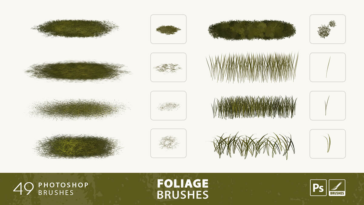 Foliage Brushes
