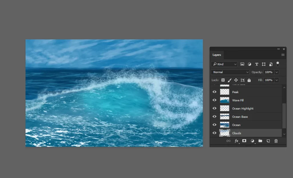 How to Paint Stunning Ocean Waves in Photoshop