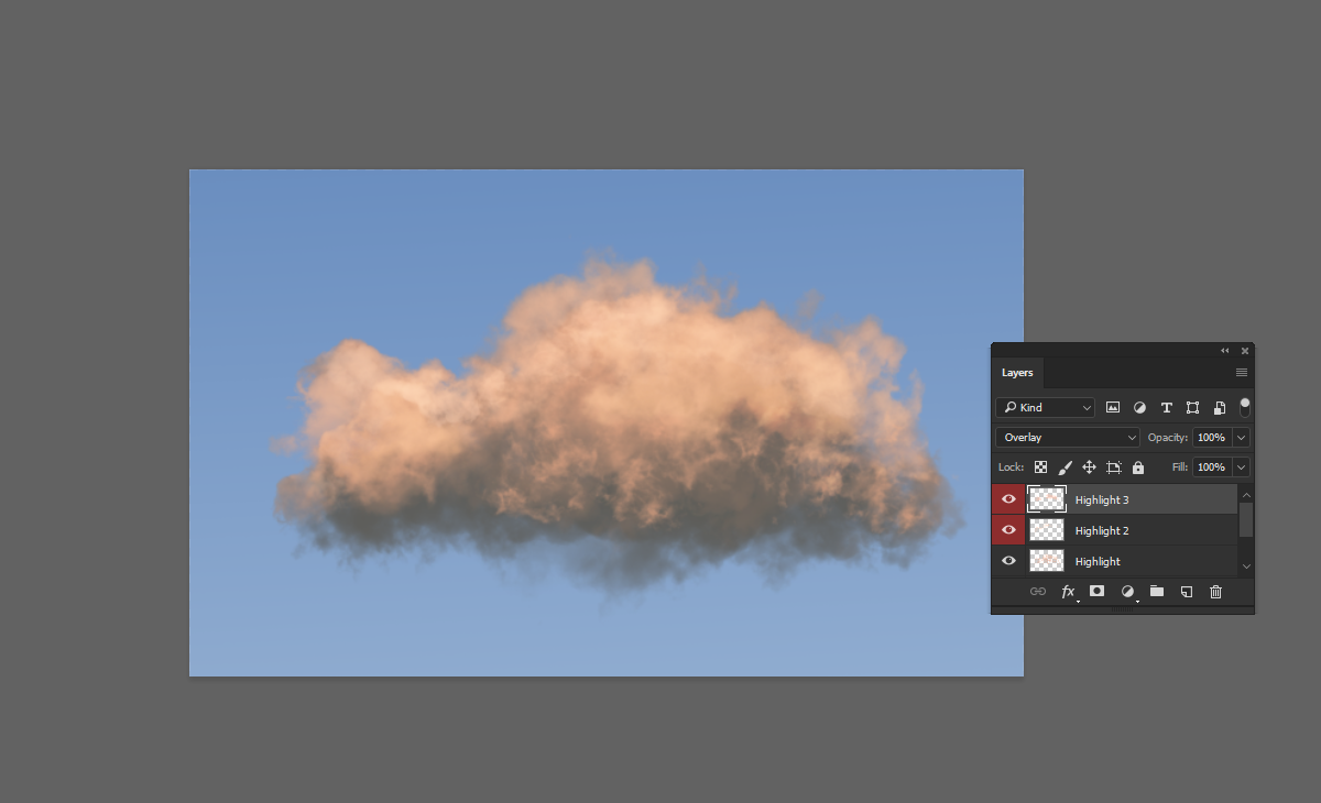 How to Paint Clouds in Photoshop Using Custom Brushes