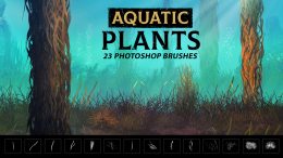 aquatic plants brushes