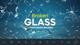 Broken Glass photoshop Brushes